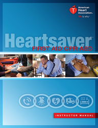 cover image of Heartsaver® First Aid CPR AED Instructor Manual eBook, International English