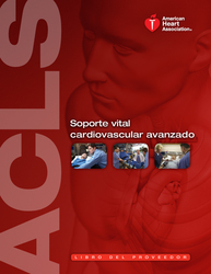 cover image of Libro del proveedor de soporte vital cardiovascular avanzado en español