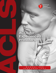 cover image of ACLS for Experienced Providers Manual and Resource Text