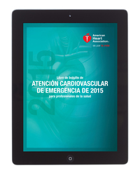 cover image of Libro de bolsillo de atención cardiovascular de emergencia de 2015 para profesionales de la salud