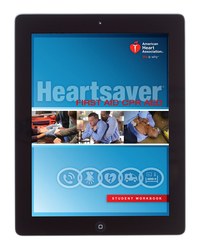 cover image of Heartsaver® First Aid CPR AED Student Workbook eBook