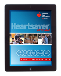cover image of Heartsaver® Child and Infant CPR AED Digital Reminder Card