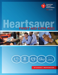 cover image of Heartsaver® First Aid CPR AED Student Workbook eBook, International English
