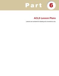 cover image of ACLS Printable Lesson Plans