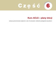 cover image of Plany lekcji kursu ACLS do wydruku