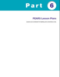 cover image of PEARS Printable Lesson Plans