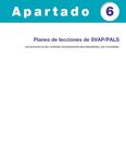 cover image for Planes de lecciones imprimibles de SVAP/PALS