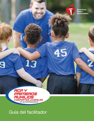 cover image of CPR & First Aid in Youth Sports Facilitator Guide eBook- Spanish