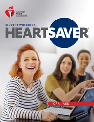 cover image of International Heartsaver® CPR AED Student Workbook eBook