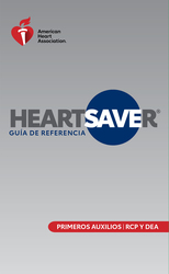 cover image of Guía de referencia rápida digital del curso Heartsaver primeros auxilios, RCP y DEA