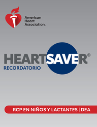 cover image of Tarjeta de recordatorio digital del curso Heartsaver en niños y lactantes