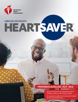 cover image of US Version Spanish Heartsaver® First Aid CPR AED Student Workbook eBook