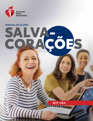 cover image of eBook do Manual do aluno de RCP com DEA do Salva-Corações