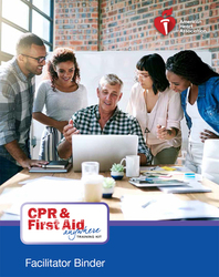 cover image of CPR & First Aid Anywhere Facilitator Binder