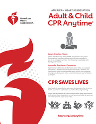 cover image of Adult & Child CPR Anytime® Training Kit