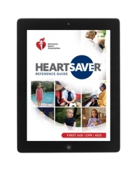 cover image of Heartsaver® First Aid CPR AED Digital Reference Guide (International English)