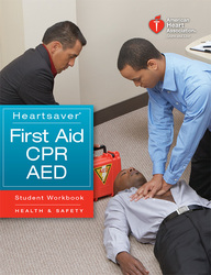 cover image of Heartsaver® First Aid CPR AED Student Workbook